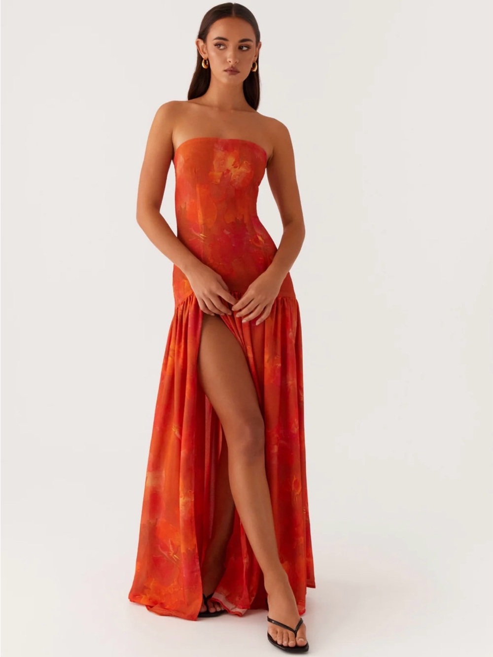 Peppermayo Orange Eden Dress